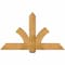Ekena Millwork Redmond Rough Sawn Timber Gable Bracket, Western Red Cedar, 60"W x 35"H x 6"D x 6"F, 14/12 Pitch GBW060X35X0606RED00RWR - alternate 1